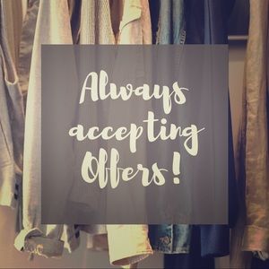 Accepting offers! 💕